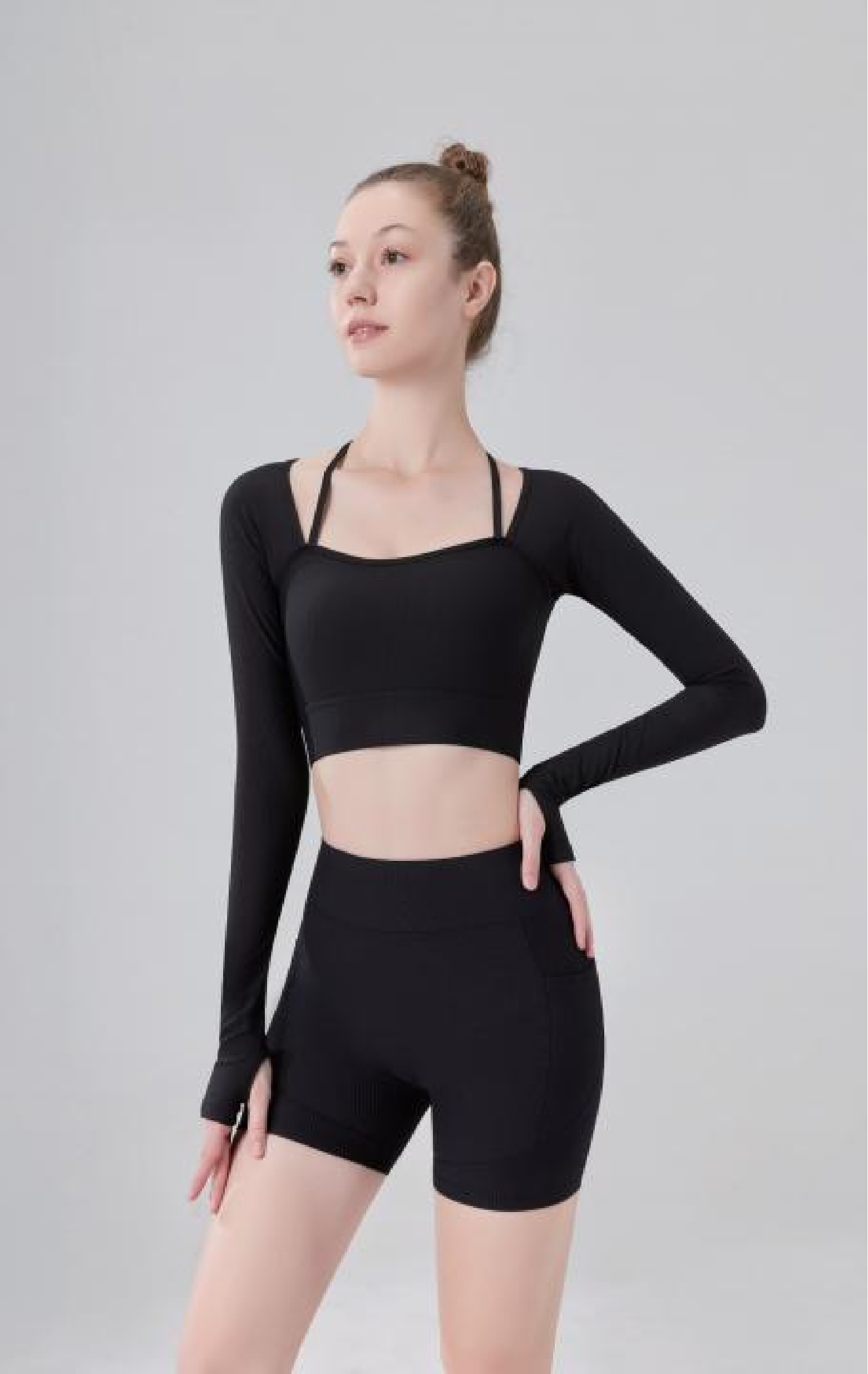 High Waist Seamless Yoga Shorts